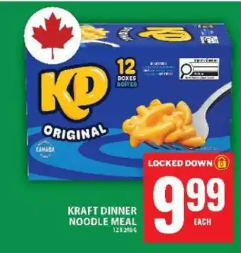 Food Basics Kraft Dinner Noodle Meal offer