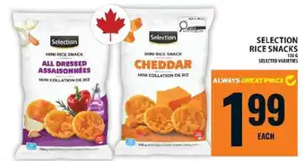 Food Basics Selection Rice Snacks offer