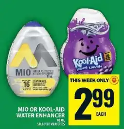 Food Basics Mio or Kool-Aid Water Enhancer offer