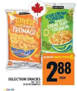 Food Basics SELECTION SNACKS offer