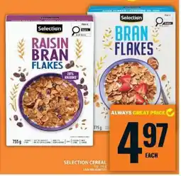 Food Basics SELECTION CEREAL offer
