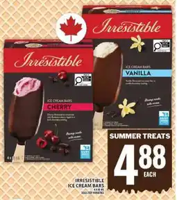 Food Basics Irresistible Ice Cream Bars offer
