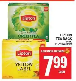 Food Basics Lipton Tea Bags offer
