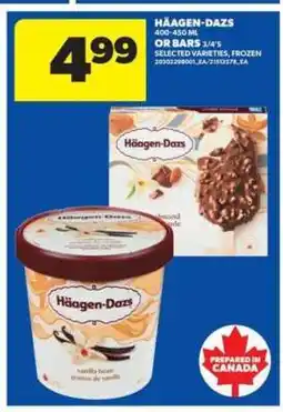 Real Canadian Superstore HÄAGEN-DAZS offer