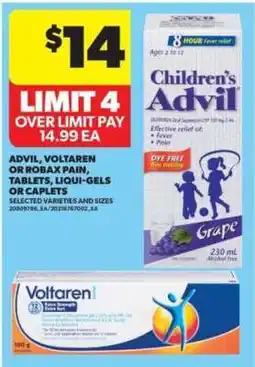 Real Canadian Superstore Children's Advil & Voltaren offer