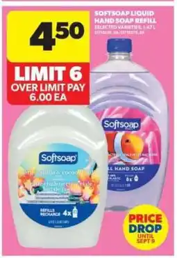 Real Canadian Superstore Softsoap Liquid Hand Soap Refill offer