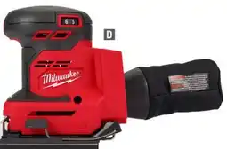 Home Depot Orbit 1/4 sheet sander offer