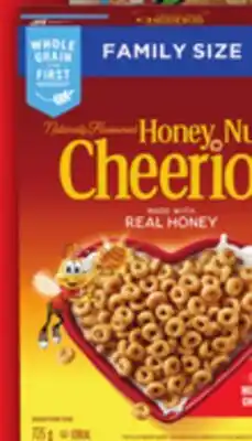 Food Basics GENERAL MILLS FAMILY SIZE CEREAL offer