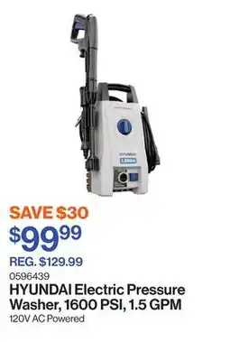 Patrick Morin Electric Pressure Washer, 1600 PSI, 1.5 GPM offer