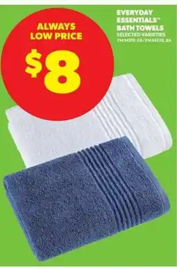 Real Canadian Superstore Everyday essentials bath towels offer