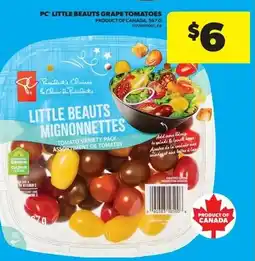 Real Canadian Superstore Pc little beauts grape tomatoes offer