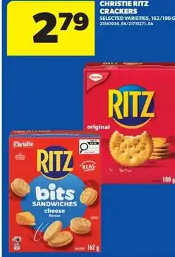 Real Canadian Superstore Christie ritz crackers offer