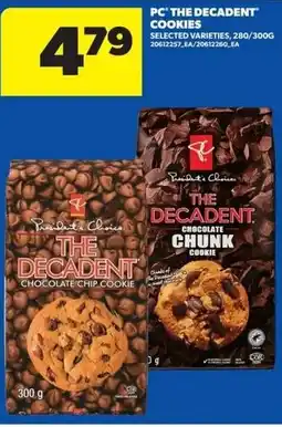 Real Canadian Superstore Pc the decadent cookies offer