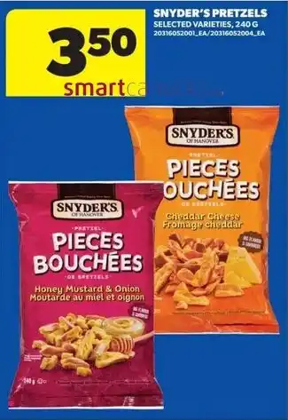 Real Canadian Superstore Snyder's pretzels offer