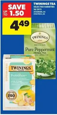 Real Canadian Superstore Twinings tea offer