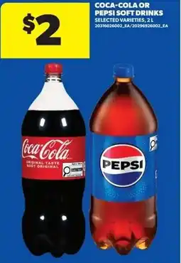 Real Canadian Superstore Coca-cola or pepsi soft drinks offer