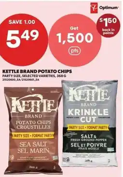 Real Canadian Superstore Kettle brand potato chips offer