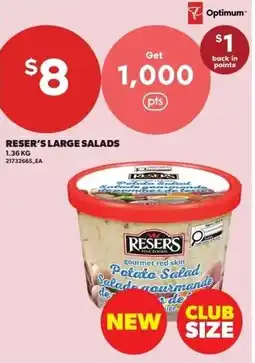 Real Canadian Superstore Reser's large salads offer