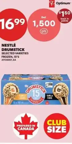 Real Canadian Superstore Nestlé drumstick offer