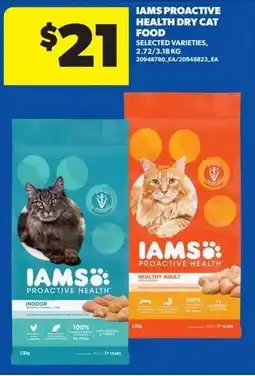 Real Canadian Superstore Iams proactive health dry cat food offer