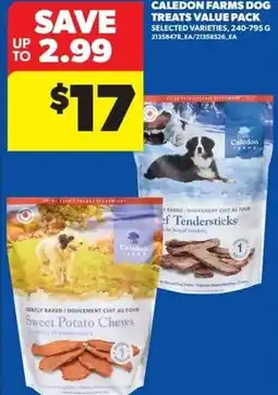 Real Canadian Superstore Caledon farms dog treats value pack offer