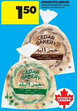 Real Canadian Superstore Cedar pita bread offer