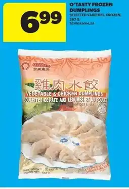 Real Canadian Superstore O'tasty frozen dumplings offer