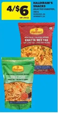 Real Canadian Superstore Haldiram's snacks offer