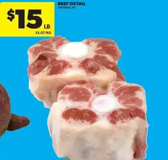 Real Canadian Superstore Beef oxtail offer