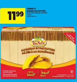 Real Canadian Superstore Tinnel's jamaican patties offer