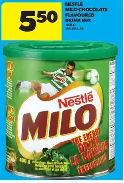 Real Canadian Superstore Nestlé milo chocolate flavoured drink mix offer