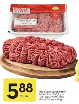 Sobeys Fresh Lean Ground Beef offer