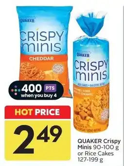 Sobeys QUAKER Crispy Minis offer