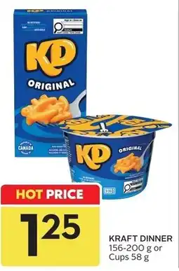 Sobeys Kraft dinner offer