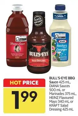Sobeys BULL'S-EYE BBQ Sauce offer