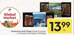 Sobeys Seasoned Lamb Chops offer