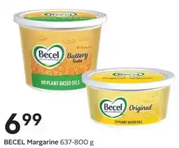 Sobeys BECEL Margarine offer
