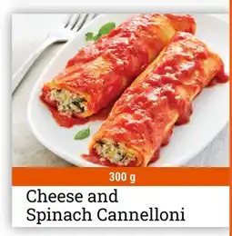 M & M Food Market Cheese and Spinach Cannelloni offer