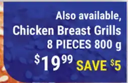 M & M Food Market Chicken Breast Grills offer