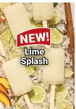 M & M Food Market Lime Splash Fruit Juice Bar offer