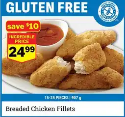 M & M Food Market Breaded Chicken Fillets offer