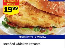 M & M Food Market Breaded Chicken Breasts offer