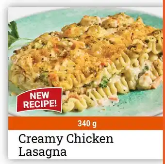 M & M Food Market Creamy Chicken Lasagna offer
