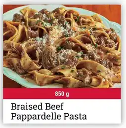 M & M Food Market Braised Beef Pappardelle Pasta offer