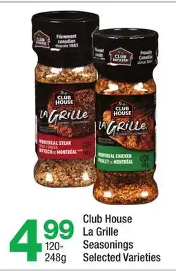 Highland Farms Club House La Grille Seasonings offer