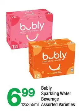 Highland Farms Bubly Sparkling Water Beverage offer