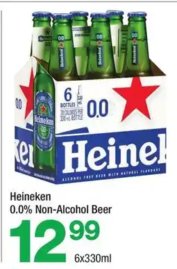 Highland Farms Heineken 0.0% Non-Alcohol Beer offer