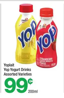 Highland Farms Yoplait Yop Yogurt Drinks offer
