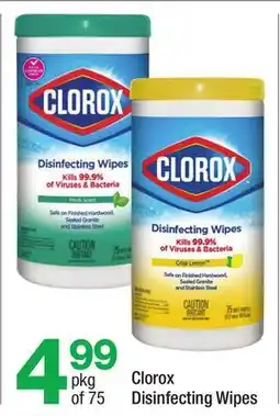 Highland Farms Clorox Disinfecting Wipes offer