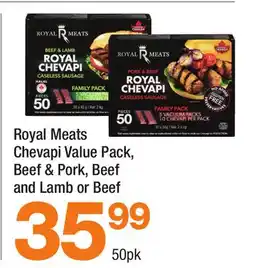 Highland Farms Royal Meats Chevapi Value Pack, Beef & Pork, Beef and Lamb or Beef offer